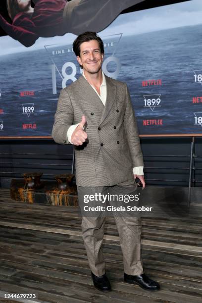 Benjamin von Martens during the screening of the Netflix series "1899" at Funkhaus Berlin on November 10, 2022 in Berlin, Germany.