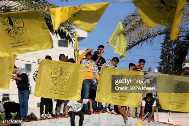 Fatah Rapp Fatah Flags Photos and Premium High Res Pictures - Getty Images