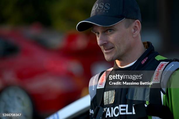 Portraits of former f1 driver Heikki Kovalainen of Finland taken in the regrouping during Day3 of the FIA World Rally Championship Japan on November...