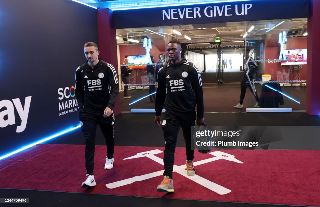 West Ham United v Leicester City - Premier League