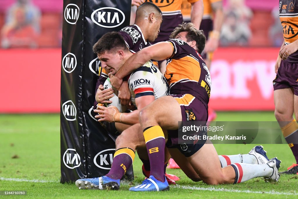 NRL Rd 4 - Broncos v Roosters
