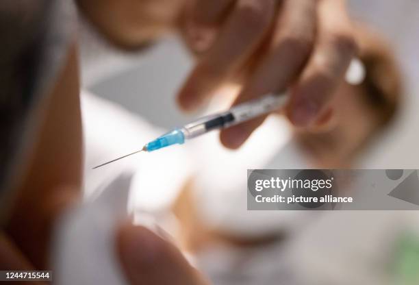 October 2022, Baden-Wuerttemberg, Stuttgart: Large-scale diphtheria vaccination is planned in the United Kingdom. Photo: Marijan Murat/dpa/Symbolbild