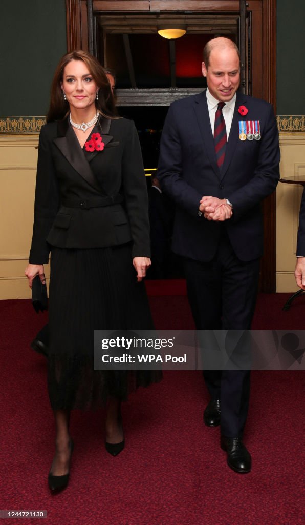 The Royal Family Attend The Royal British Legion Festival Of Remembrance