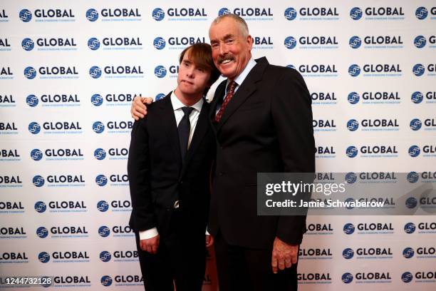 John C. McGinley and his son attend the Global Down Syndrome Foundation's 2022 Be Beautiful Be Yourself Fashion Show on November 12, 2022 in Denver,...