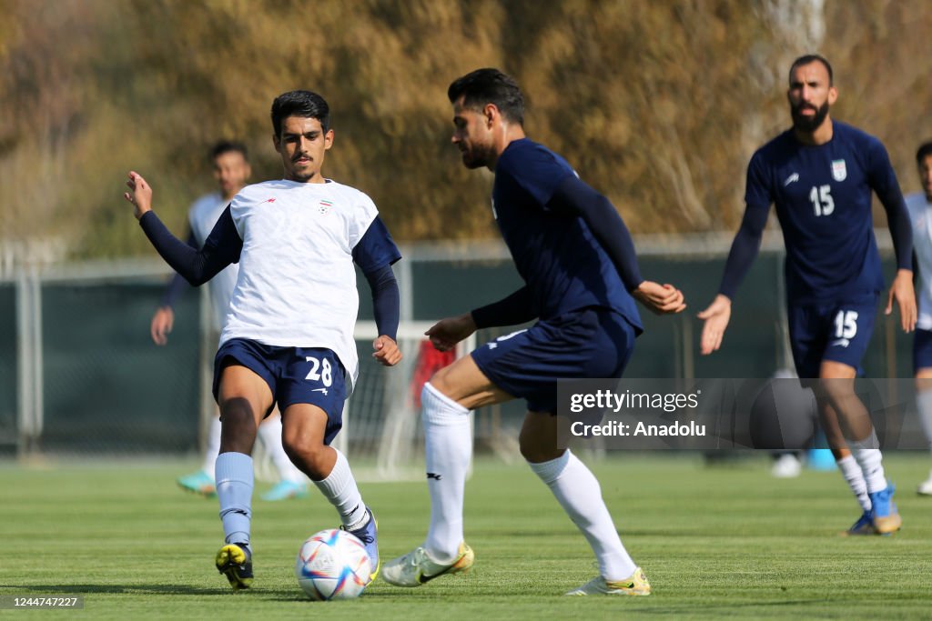 The Iran National Football team continue their trainings for FIFA 2022 World Cup in Qatar