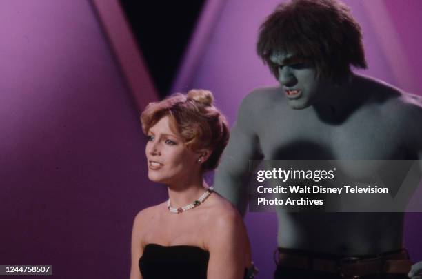 Los Angeles, CA Cheryl Ladd, Lou Ferrigno as the Incredible Hulk appearing on the ABC tv special 'Cheryl Ladd: Scenes from a Special'.