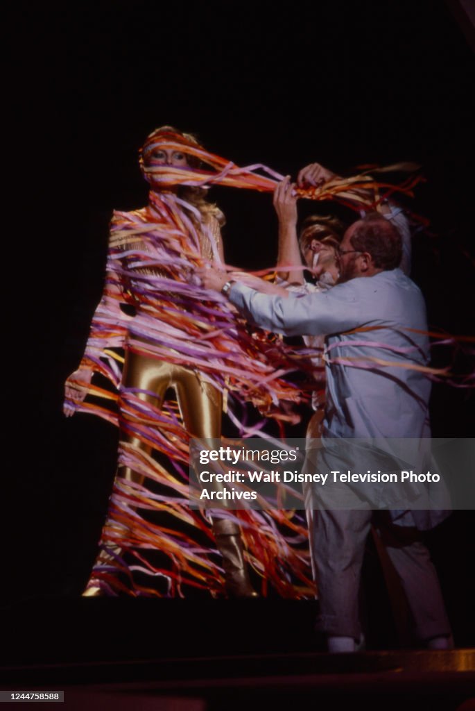 Chetr Ladd Cheryl Ladd, crew, behind the scenes, making of the ABC tv special ...