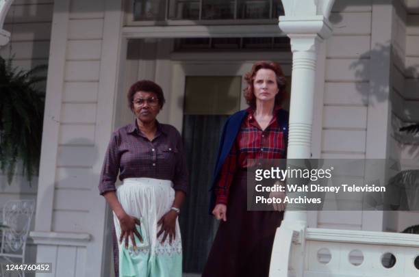 Los Angeles, CA Dorothy Meyer, Beatrice Straight appearing in the ABC tv series 'King's Crossing'.