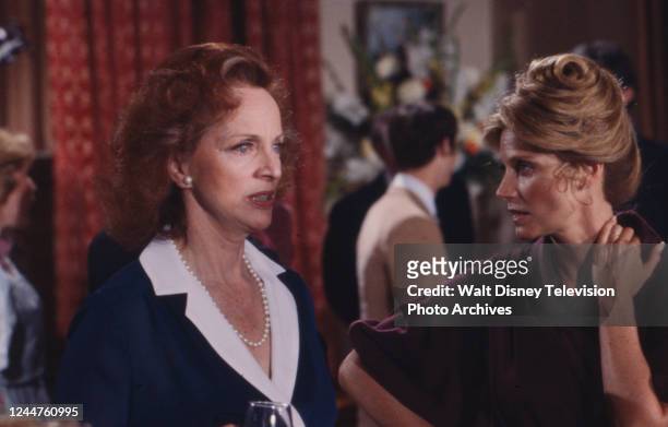Los Angeles, CA Beatrice Straight, Mary Frann appearing in the ABC tv series 'King's Crossing'.