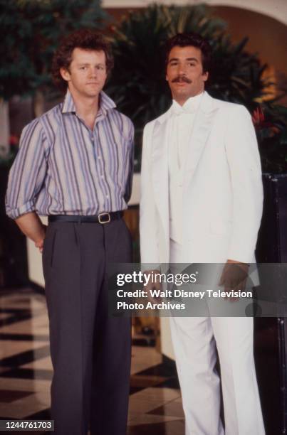 David Morse, Lee Horsley promotional photo for the ABC tv movie 'When Dreams Come True'.