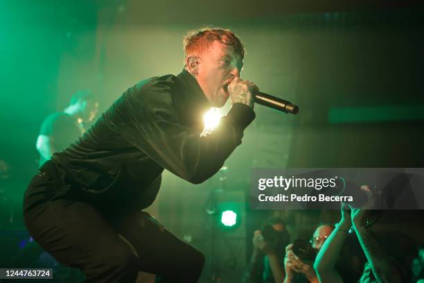 Frank Carter of the Frank Carter & The Rattlesnakes perform in Berlin on November 13, 2022 in Berlin, Germany.