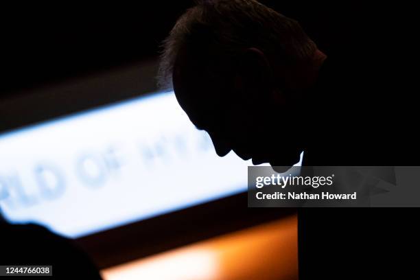 Republican U.S. Representative-elect Ryan Zinke of Montana arrives at the Hyatt Regency on November 13, 2022 in Washington, DC. Newly elected members...