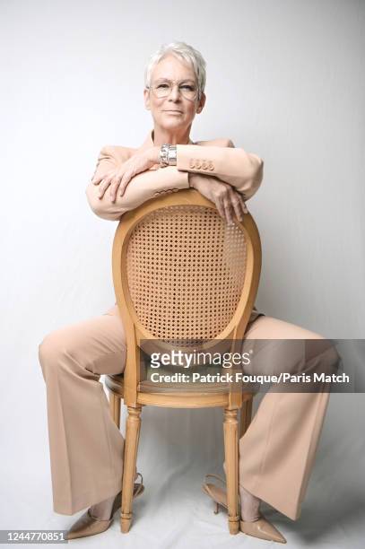 Actor Jamie Lee Curtis is photographed for Paris Match on September 26, 2022 in Paris, France.