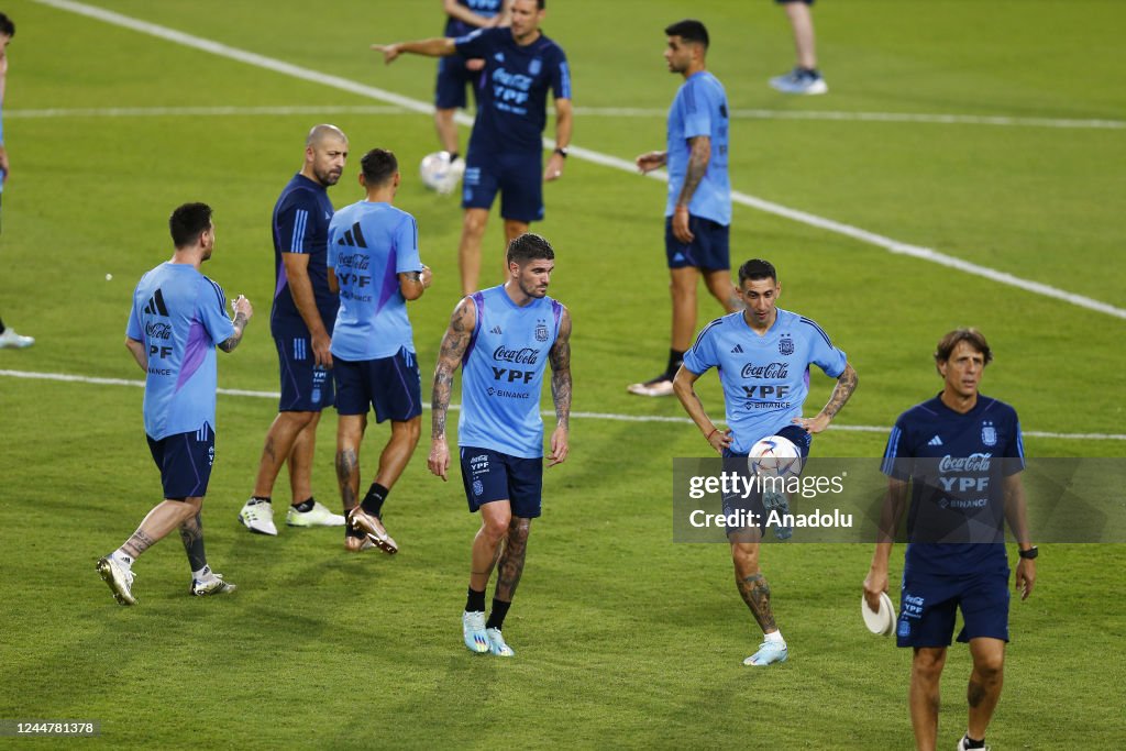 Friendly match between UAE v Argentina ahead of FIFA 2022 World Cup