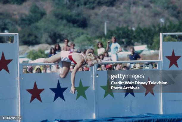 Los Angeles, CA Randi Oakes appearing on the ABC tv special 'Battle of the Network Star XI'.