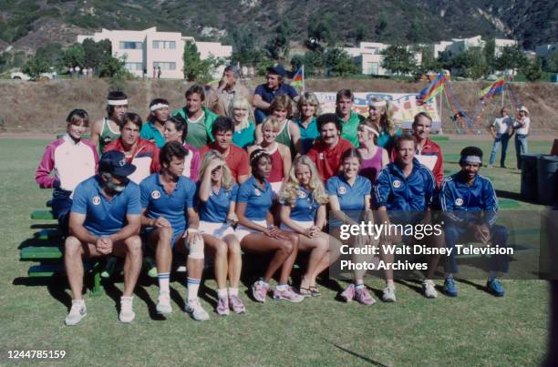 Los Angeles, CA Howard Cosell, Lee Majors, Scott Baio, Douglas Barr, Cathy Lee Crosby, Donna Dixon, Telma Hopkins, Ann Jillian, Sam J Jones, Andrew...