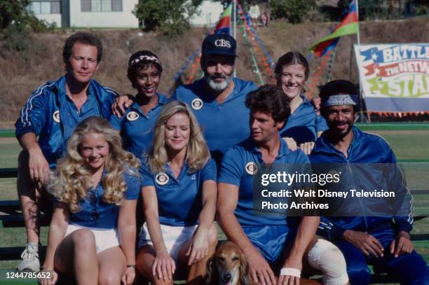 Los Angeles, CA Jared Martin, Berlinda Tolbert, Pernell Roberts, Mimi Kennedy, Charlene Tilton, Donna Mills, Lorenzo Lamas, Tim Reid appearing on the...