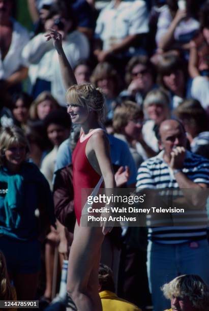 Los Angeles, CA Randi Oakes appearing on the ABC tv special 'Battle of the Network Star XI'.