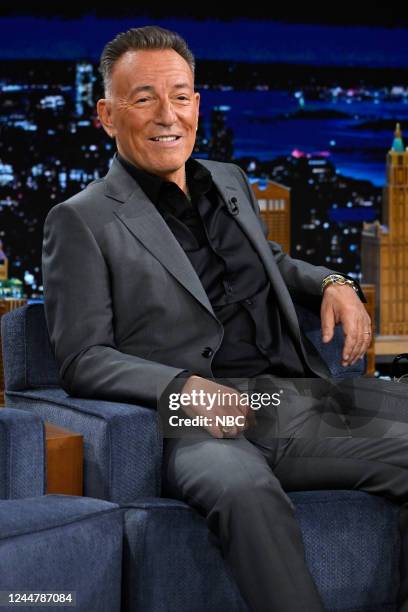 Episode 1745 -- Pictured: Singer-songwriter Bruce Springsteen during an interview on Monday, November 14, 2022 --