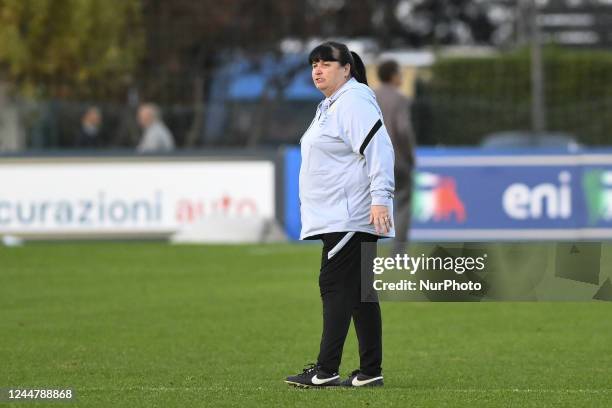 Mo Marley of England WU23 during the International Friendly Match between Italy WU23 and England WU23 at the stadio Tre Fontane on 14th of November,...