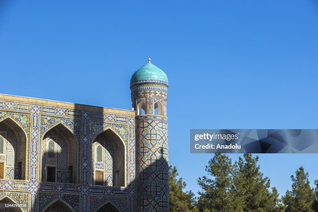 Historical landmarks of Samarkand
