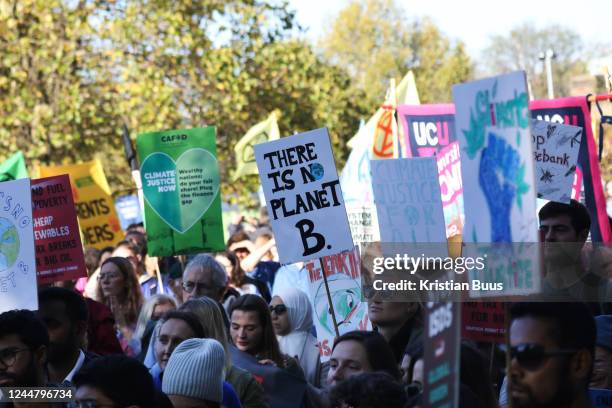 Thousands took to the streets in London during COP 27 to call for immediate and drastic climate actions on a day of global action on the 12th of...