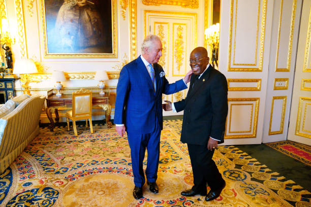 GBR: The President Of The Republic Of Ghana Visits King Charles III