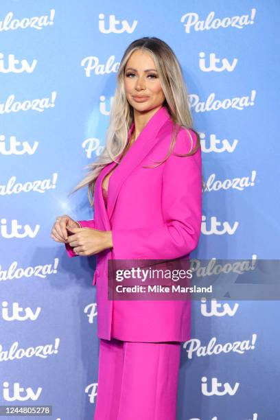 Olivia Attwood attends the ITV Palooza 2022 on November 15, 2022 in London, England.