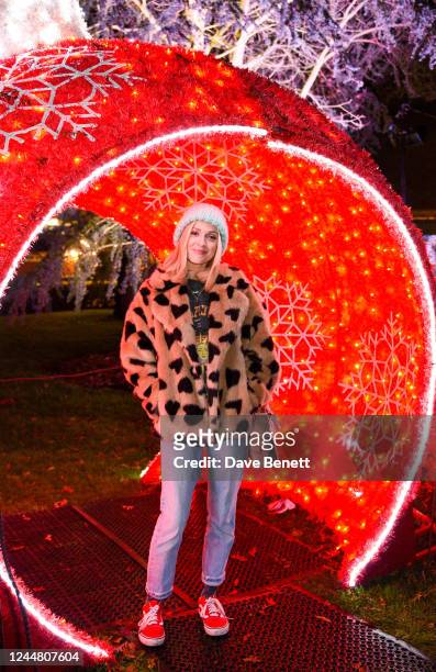 Fearne Cotton attends a VIP Preview of "Christmas At Kew" at Kew Gardens on November 15, 2022 in London, England.