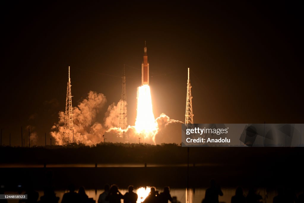 Artemis Moon Rocket Launches from Cape Canaveral