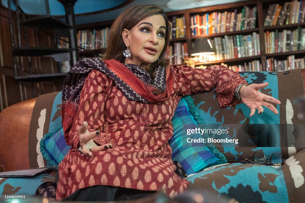Pakistan Rao Sherry Sherry Rehman, Pakistan's minister of climate change, speaks during ...