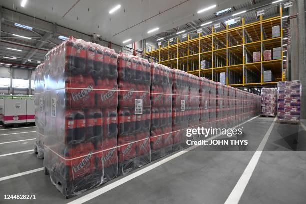 Illustration picture taken during the inauguration of the Lidl distribution centre in La Louviere, Wednesday 16 November 2022, in La Louviere. The...