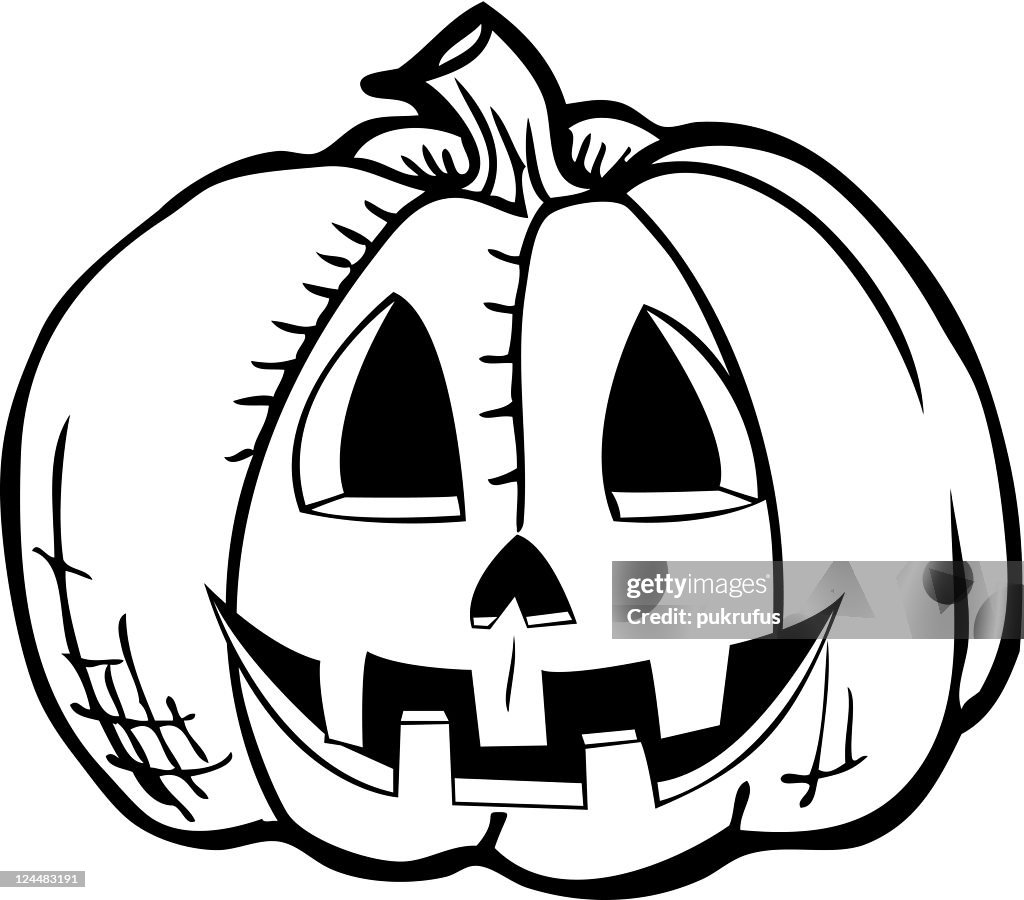 Jack O Lantern Line Art High-Res Vector Graphic - Getty Images Jack O Lantern Line Art High-Res Vector Graphic - Getty Images