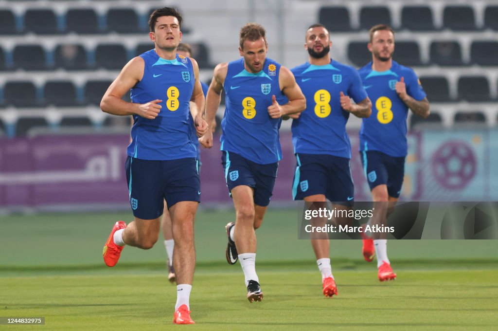 England Training Session and Press Conference - FIFA World Cup Qatar 2022
