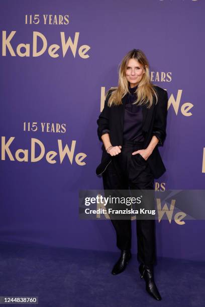 Kim Fisher attends the 115th Anniversary and Grand Opening Of KaDeWe at KaDeWe on November 16, 2022 in Berlin, Germany.