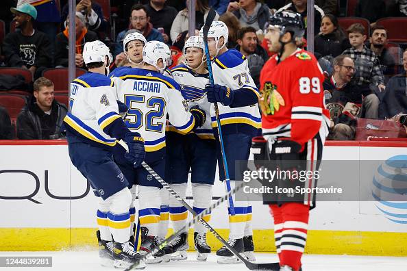 NHL: NOV 16 Blues at Blackhawks NHL: NOV 16 Blues at Blackhawks