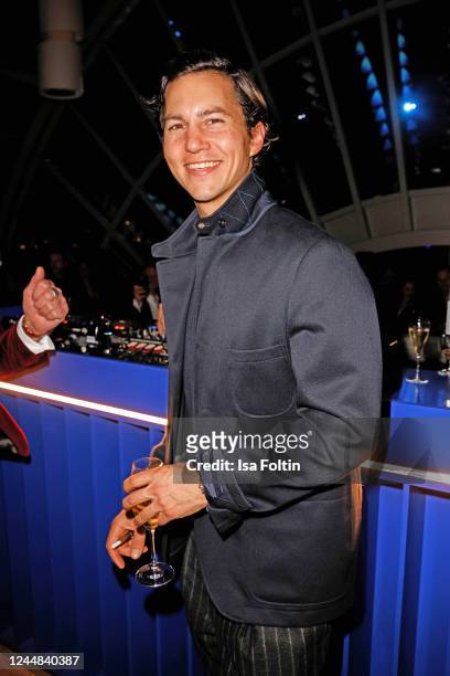 German actor Tim Oliver Schulz attends the 115th Anniversary and Grand Opening Of KaDeWe at KaDeWe on November 16, 2022 in Berlin, Germany.