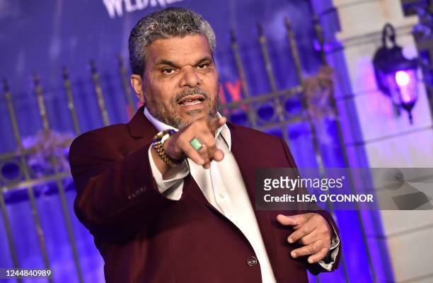 Puerto Rican actor Luis Guzman attends the world premiere of Netflix's "Wednesday" at the Hollywood Legion Theatre Post 43 in Los Angeles,...