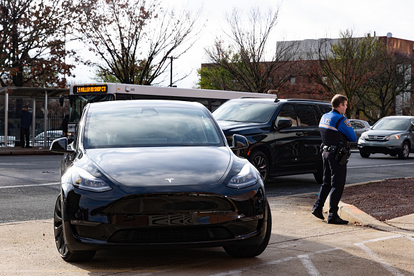 Tesla CEO Elon Musk arrives at court in Wilmington