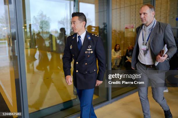 Andy Kraag, head of the National Criminal Investigation Service at the Schiphol Judicial Complex on November 17, 2022 in Badhoevedorp, Netherlands....