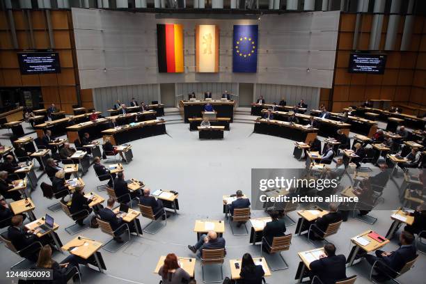 November 2022, Berlin: Franziska Giffey , Governing Mayor of Berlin, delivers a government statement during the plenary session of the Berlin House...