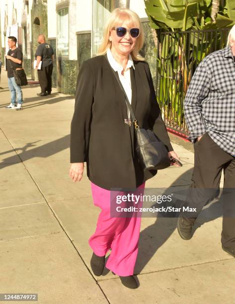 Lee Purcell is seen on November 17, 2022 in Los Angeles, California.