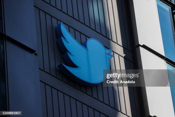 Twitter Headquarters is seen in San Francisco, California, United States on November 18, 2022.