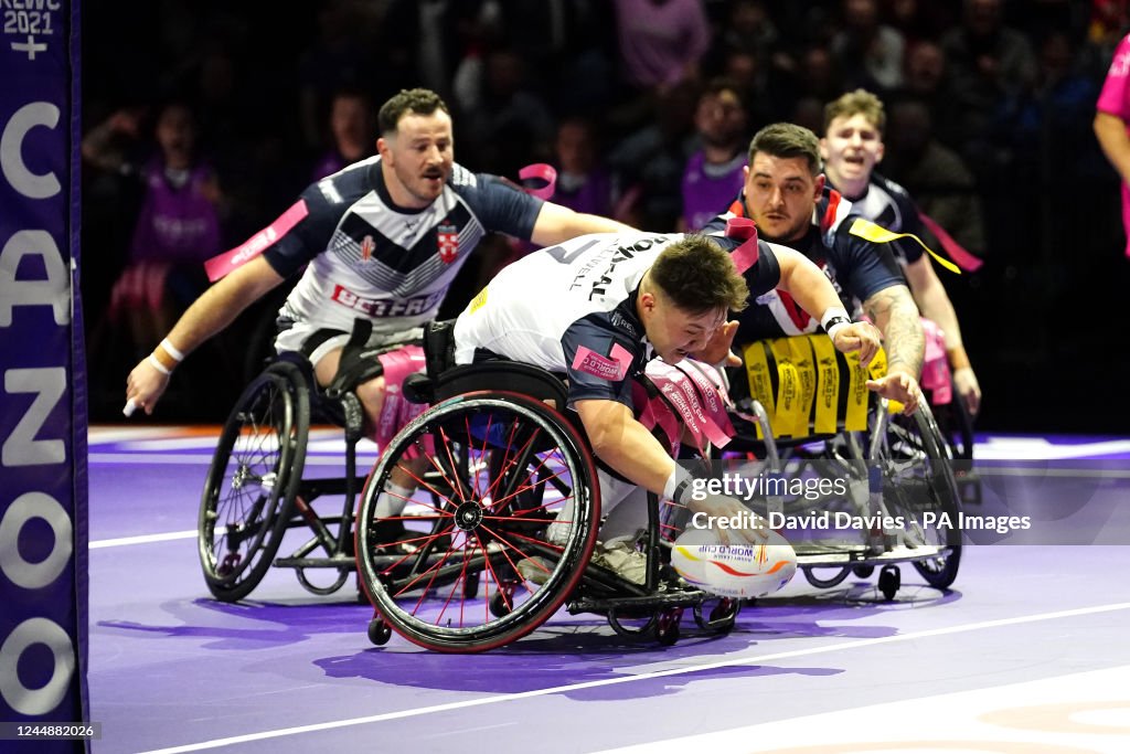 England v France - Wheelchair Rugby League World Cup - Final - Manchester Central