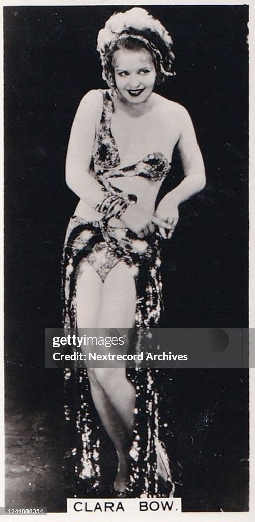 Clara Bow, Film Stars series, Carreras Collectible Tobacco Card, 1938