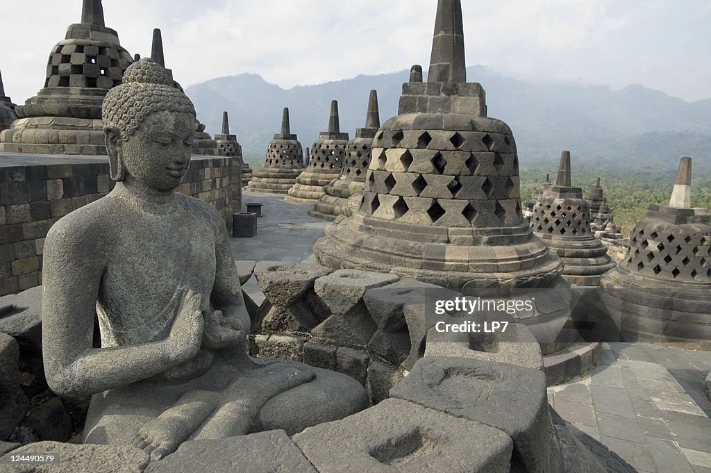 Borobudur-Java, Indonesien