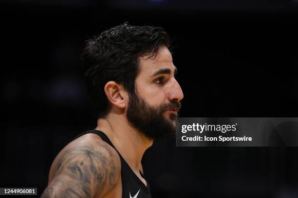 Cleveland Cavaliers guard Ricky Rubio during the NBA game between the Cleveland Cavilers and the Los Angeles Lakers on November 06 at Crypto.com...