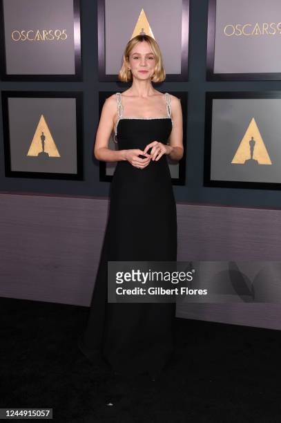 Carey Mulligan at the Academys 13th Governors Awards held at the Fairmont Century Plaza on November 19, 2022 in Los Angeles, California.