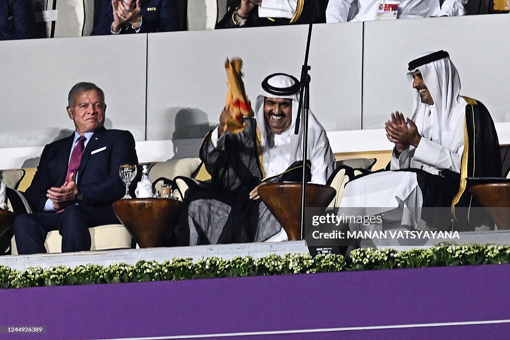 Hamad Rtv Qatar's former Emir Sheikh Hamad bin Khalifa al-Thani and Qatar's ...