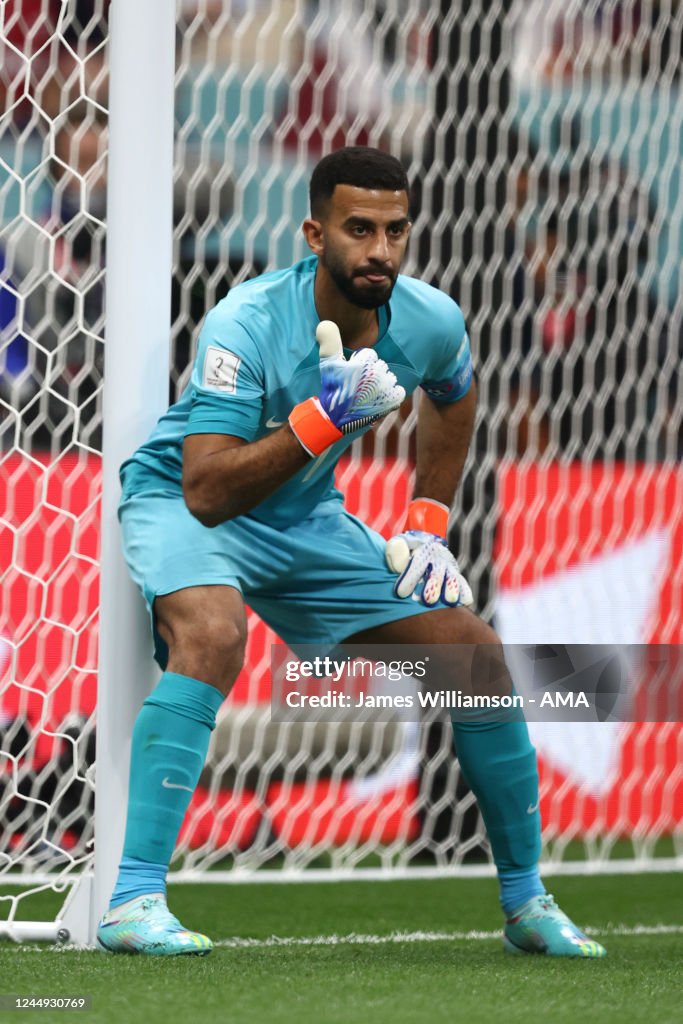 Saad Al-Sheeb of Qatar during the FIFA World Cup Qatar 2022 Group A ...